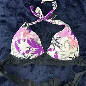 Palm Tree Bikini Top